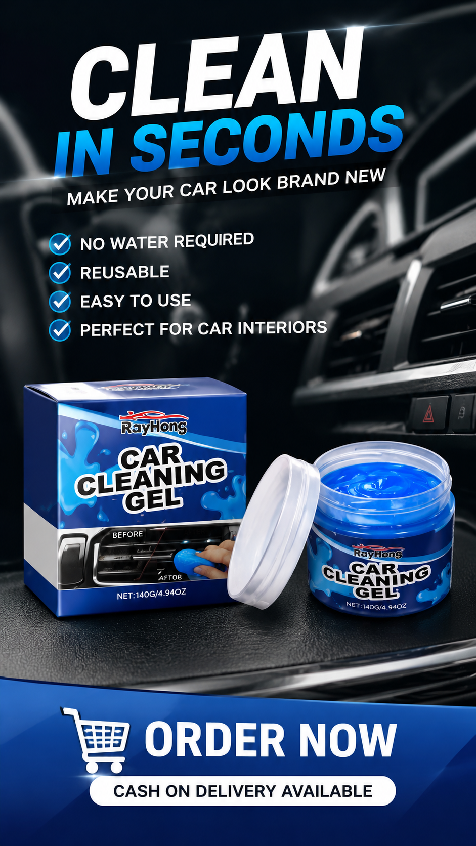 Car Cleaning Gel