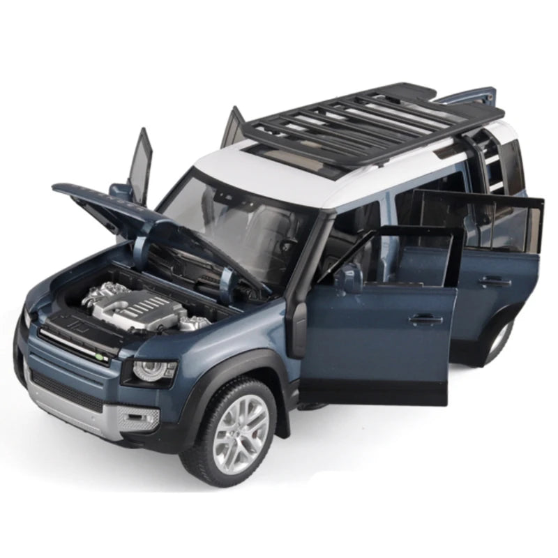 1:18 Land Rover Defender Diecast Car Model – Sound & Light