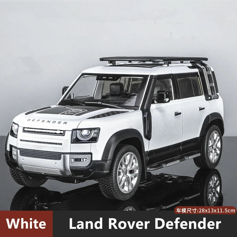 1:18 Land Rover Defender Diecast Car Model – Sound & Light