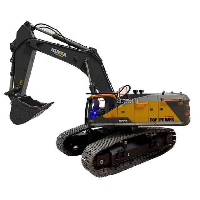 Huina 1594 RC excavator side view